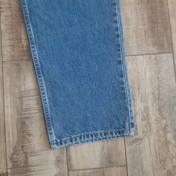 Levi's 540 Orange Tab Relaxed Jeans 90s EUC 42x32 Measures 42x32 - Picture 10 of 12